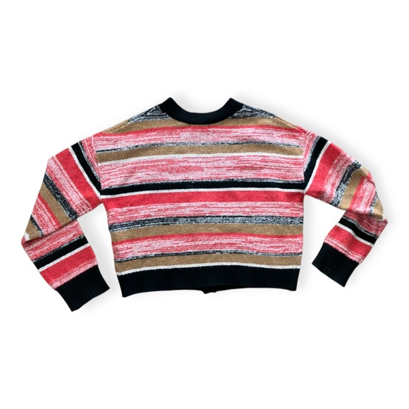BP womens oversized red and black striped sweater - Picture 3 of 6